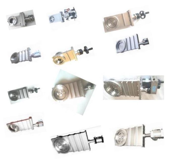 High Quality Manufacturers Stainless steel Vacuum shutter Pneumatic KF CF ISO slide gate valve