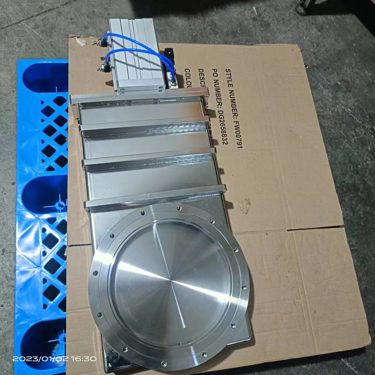 High Quality Manufacturers Stainless steel Vacuum shutter Pneumatic KF CF ISO slide gate valve