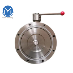 DN Sanitary Stainless Steel Vacuum Manual Thread Butterfly Valve