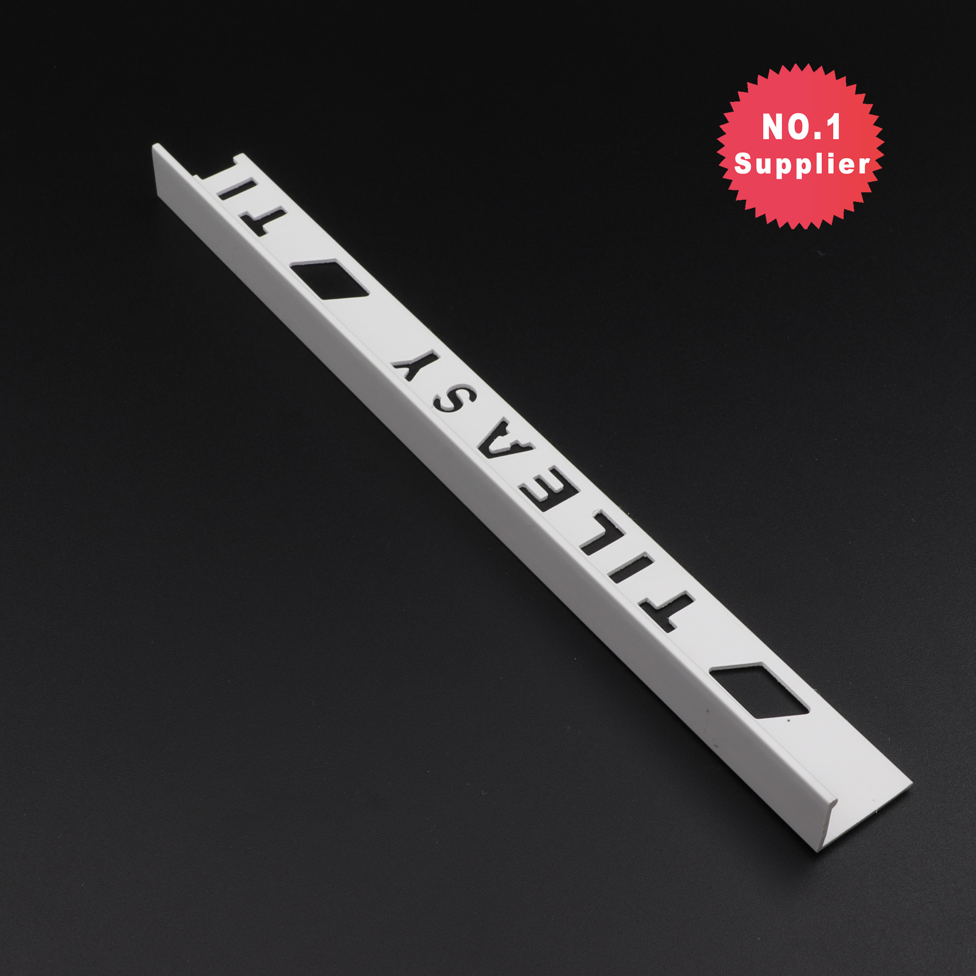 YUNTE 90 degrees right angle stainless steel decoration metal l shaped straight tile edge trim