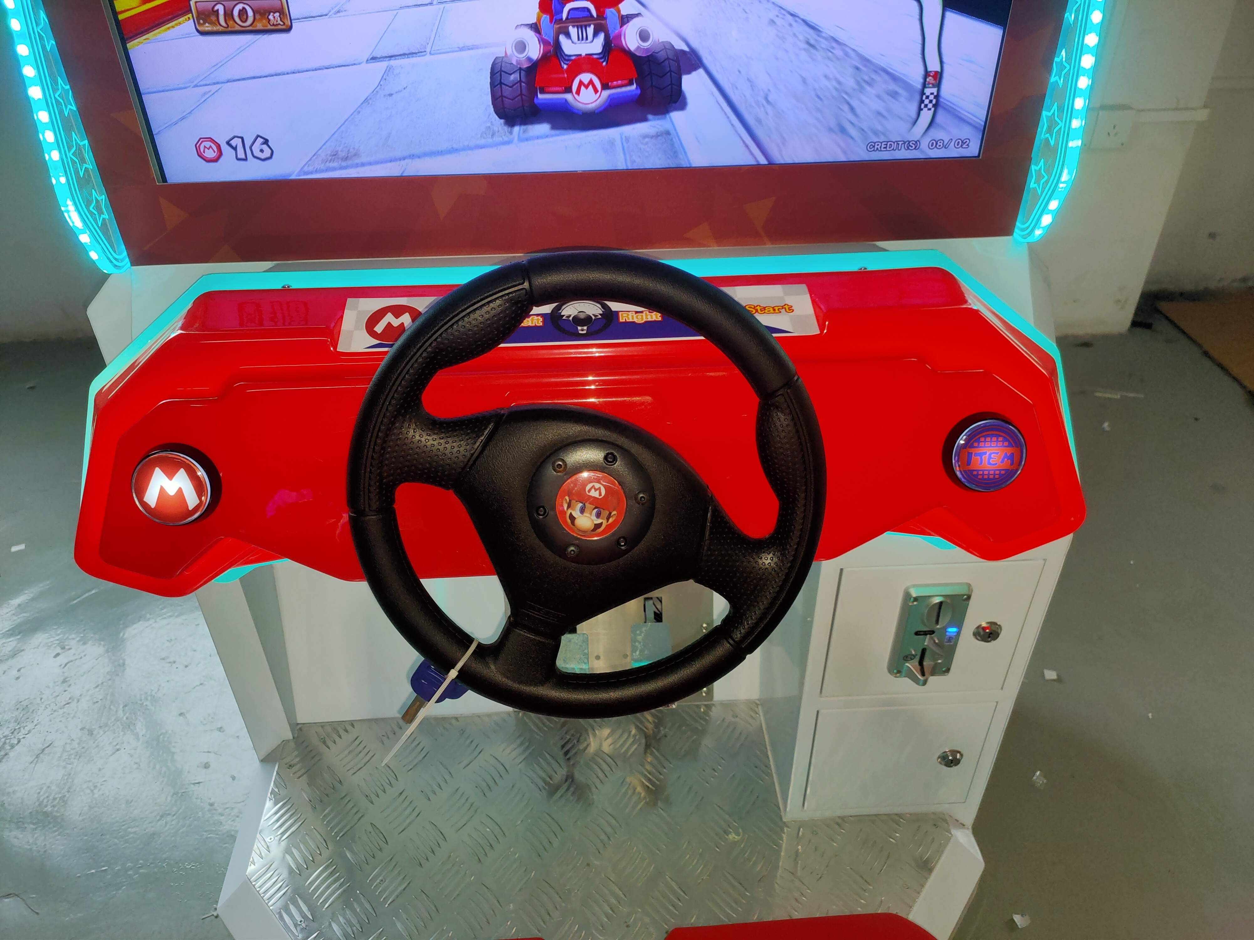 Mario Kart DX Driving Arcade Game Machine for sale