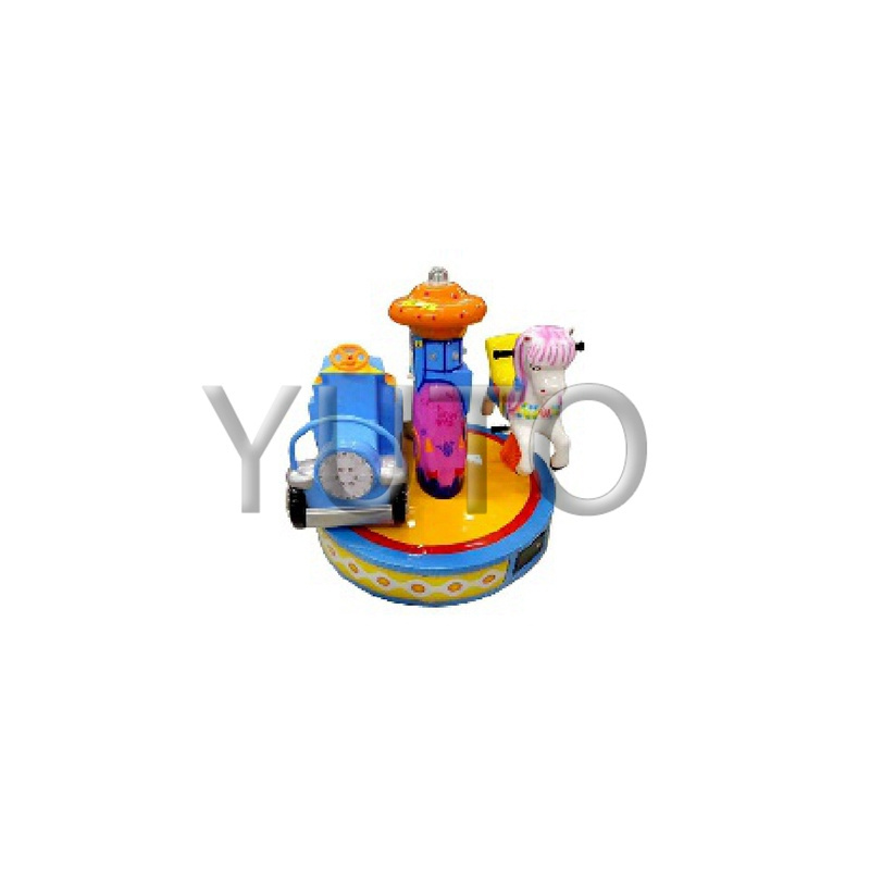 Mini Carousel(2P) amusement equipment|Outdoor amusement equipment for sale|Theme park Carousel for sale