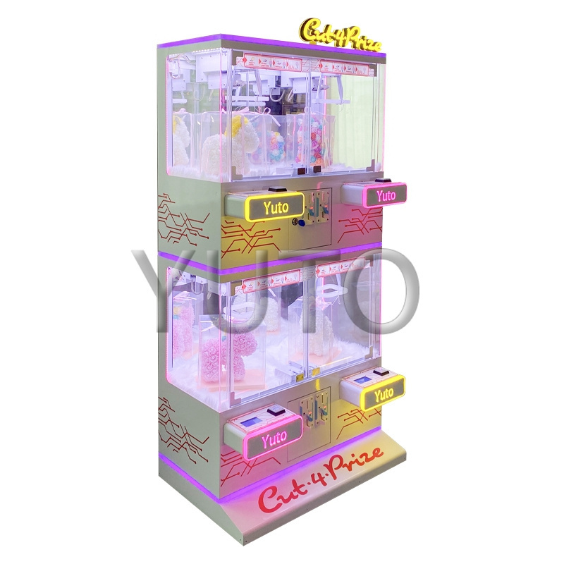 Most Popular Cut 4 Prize Game Machine For Sale