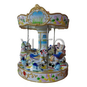 6 People Carousel Amusement Equipment|Outdoor amusement equipment for sale|Theme park Carousel for sale