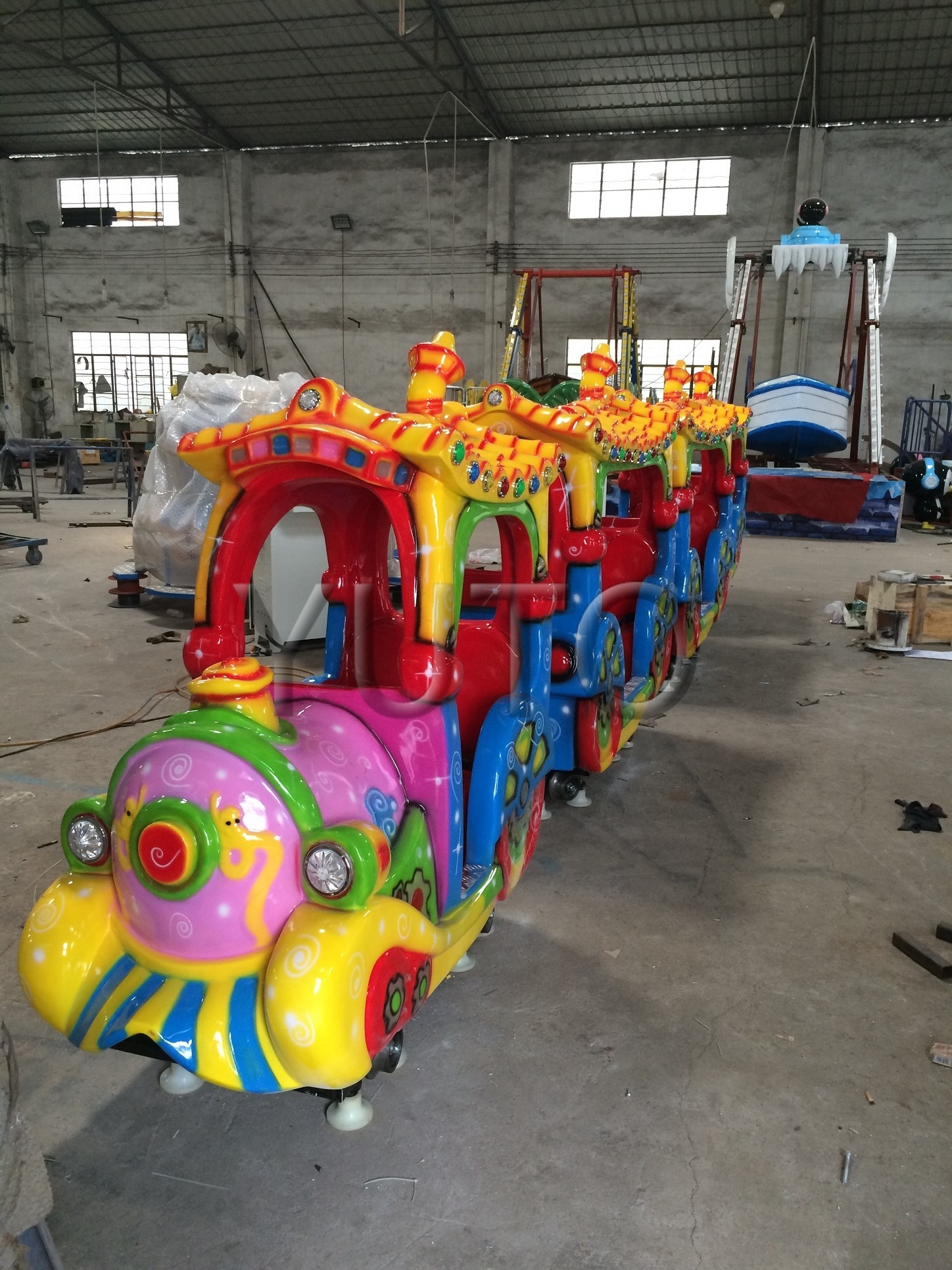 Best Price Amusement Park Track Train Ride For Sale|Theme Park Electric Mini Train Ride