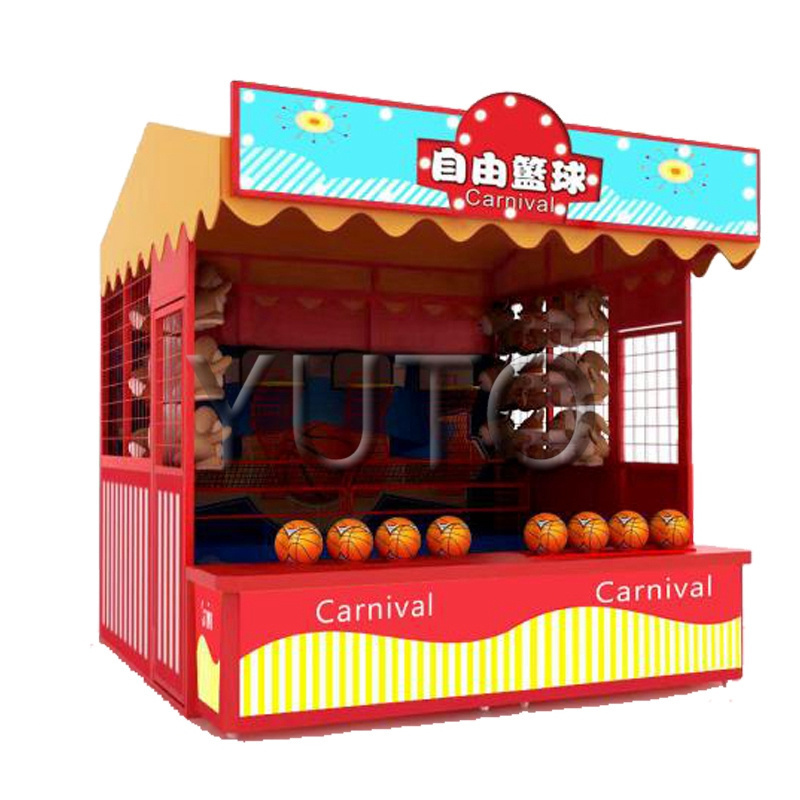 Factory price Carnival Fair Game Booth |Basketball Carnival Gamel Booth For Sale|Amusement Park Carnival Games