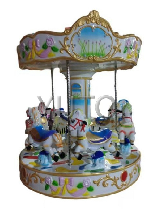 6 People Carousel Amusement Equipment|Outdoor amusement equipment for sale|Theme park Carousel for sale