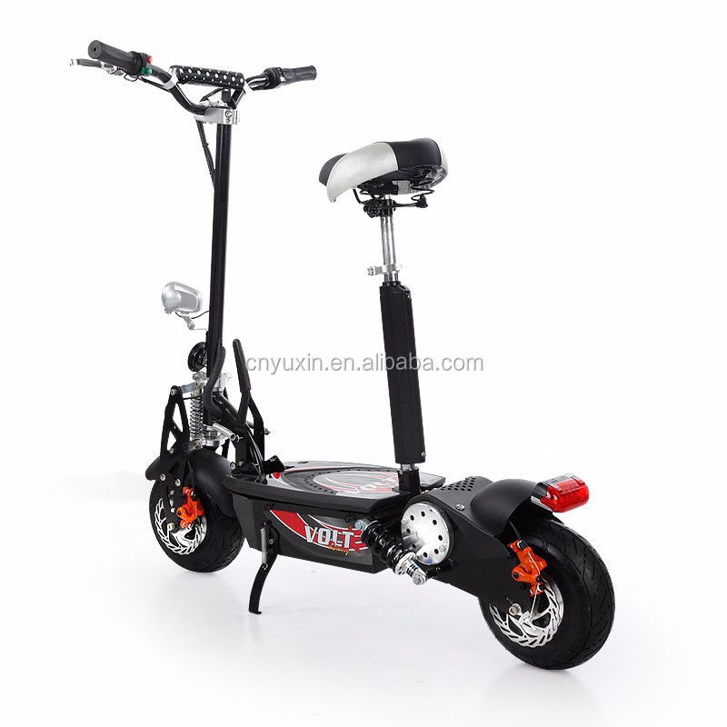 2021 MADE IN CHINA 1000W 36V foldable ce electric scooter with seat YXEB-716