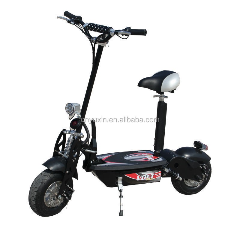 2021 MADE IN CHINA 1000W 36V foldable ce electric scooter with seat YXEB-716