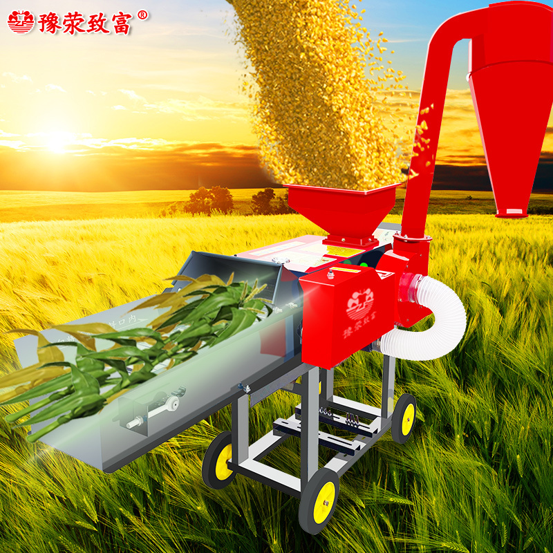 YUXINGZHIFU 3t3&1Agricultural Use Silage Forage Chopper Animals Feed Fodder Cutting Chaff Cutter Machine Grass Chopper In China