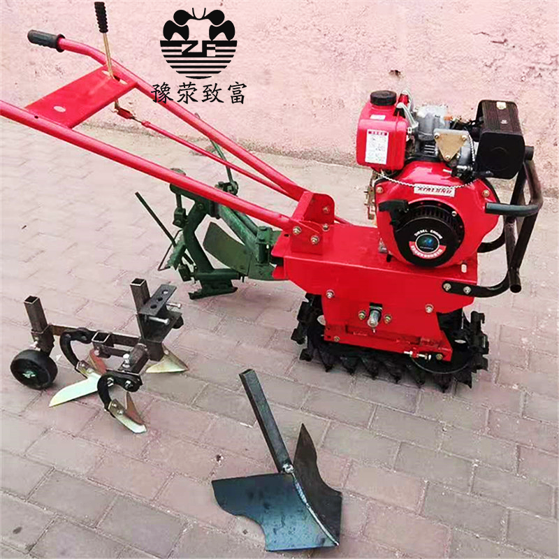 YUXINGZHIFU Small agriculture machinery gasoline diesel mini plough machine