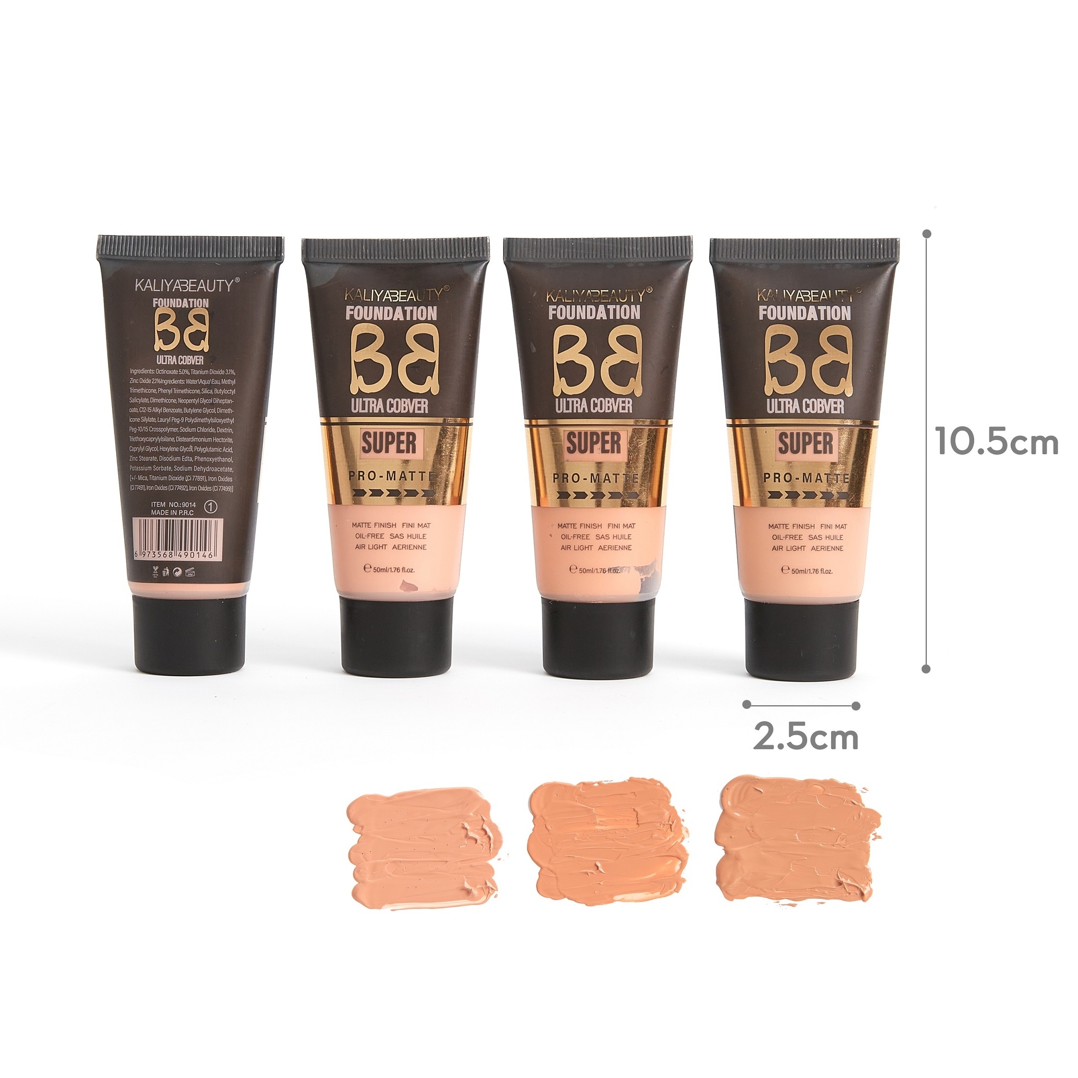 Private label Concealer matte foundation makeup waterproof Brighten moisturizer liquid foundation for all skin