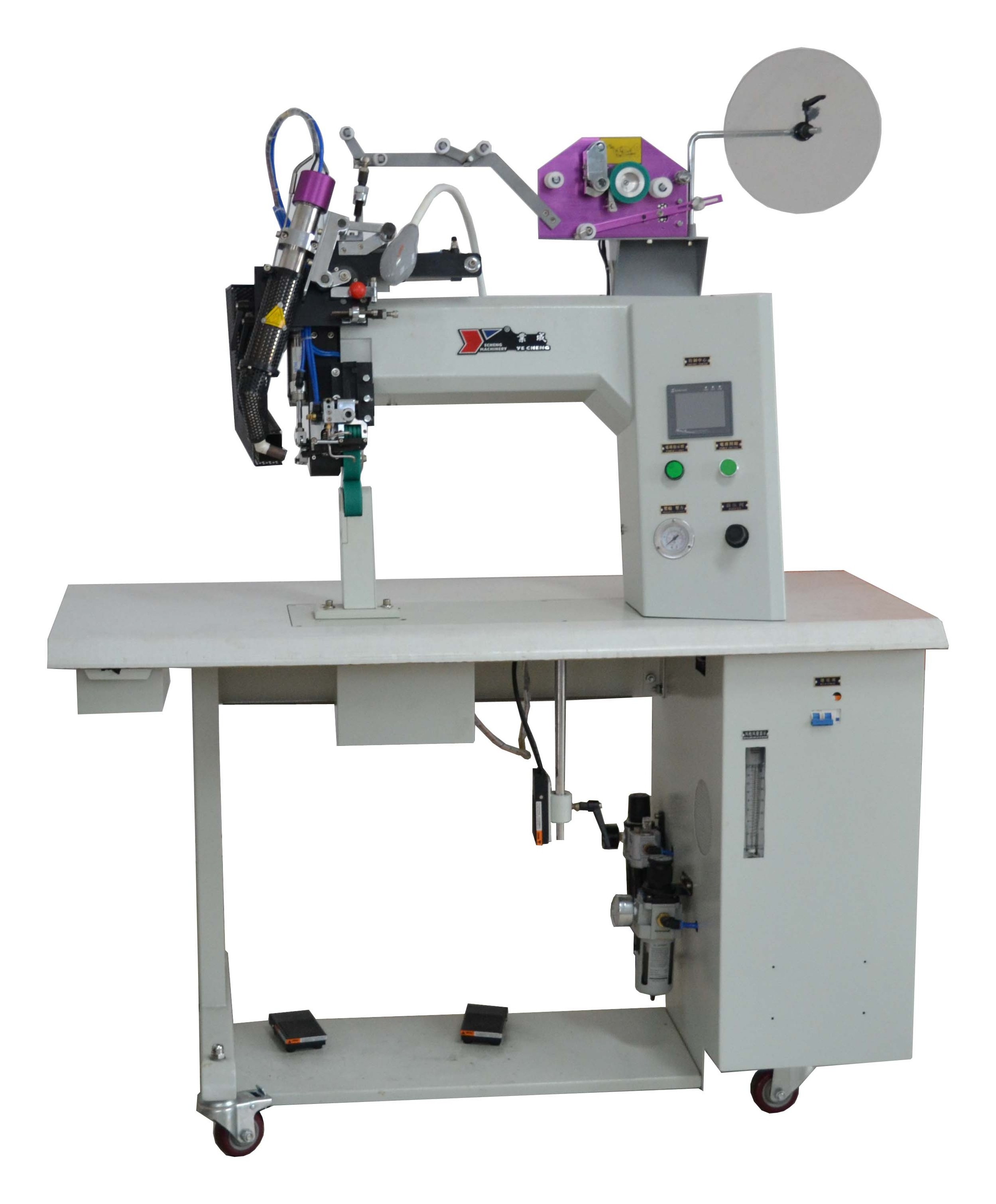 Apparel Industry Heat Melt Sealing Hot Air PU Seam Tape Welding Machine For Kayak Wear And Jacket