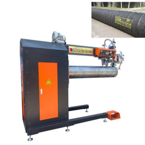 Hot sell  High Speed Spiral Ducting Seam Welder Hot Air Welding Machine for PVC Corrugated Ventilation Pipe Production