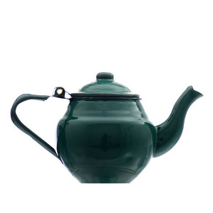 Enamel Kettle Manufacturer Africa Enamel Tea Pot Kettle Solid Color Enamel Coating Coffee Pot