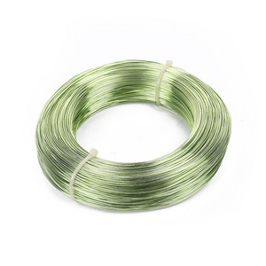 Factory direct sales boutique DIY craft stranded wire colored aluminum wire / stranded jewelry