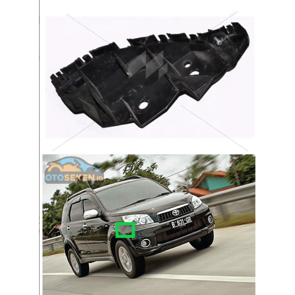 Front Bumper Bracket support for toyota RUSH TERIOS 2006 2007 2008 2009 2010 2011 2012 2013 2014 2015 2016 2017