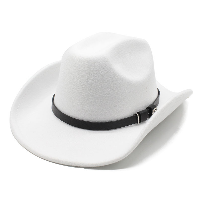 2023 Cowboy Hat for Men Women Classic wide Brim Fedora Cowgirl Hat Western Cowboy Wide Brim Hat High Quality Jazz Cap Wholesale