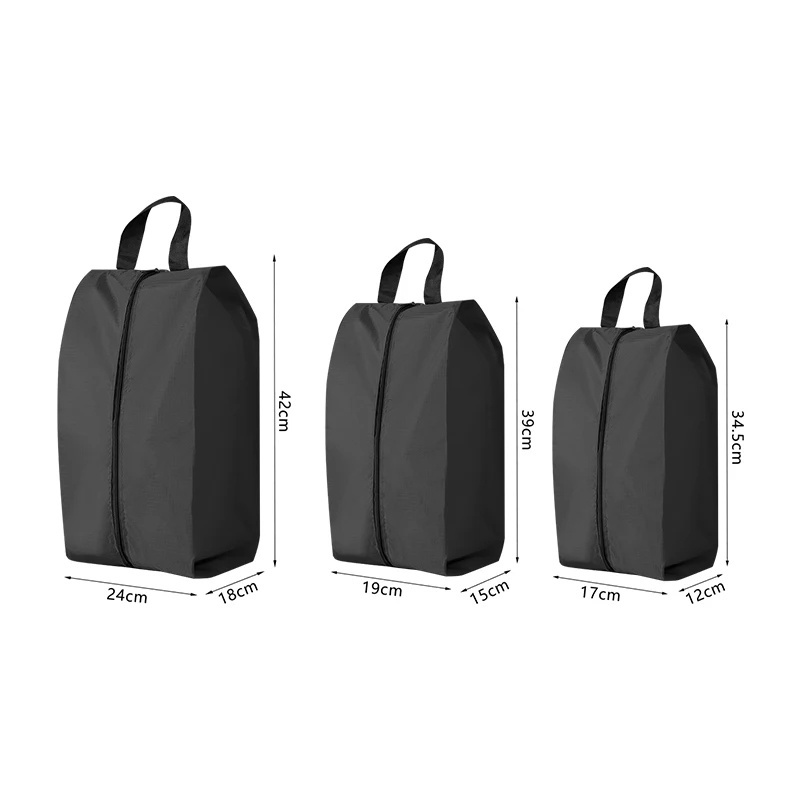 Waterproof Travel Shoes Storage Bag Portable Shoe Cover With Zipper Pouch Nylon Closet Shoes Sorting Bag Organizer Bag