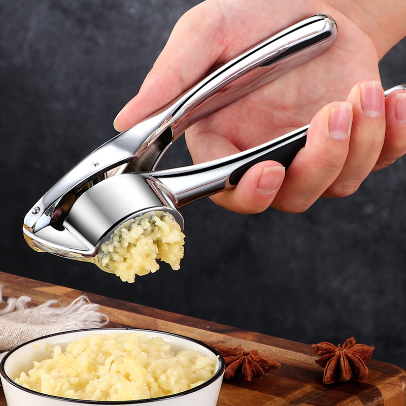 Stainless Steel Manual Mashed Garlic Artifact Kitchen Novel Kitchen Accessories Household Garlic Peeler Gadget Tools Gadgets Bar