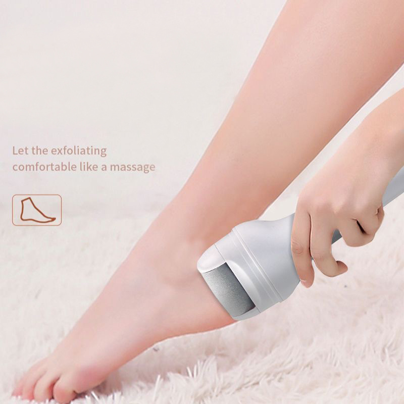 Electric Foot File Rechargeable Waterproof Pedicure Tools Electric Foot Callus Remover for Remove Heels Calluses & Hard Skin