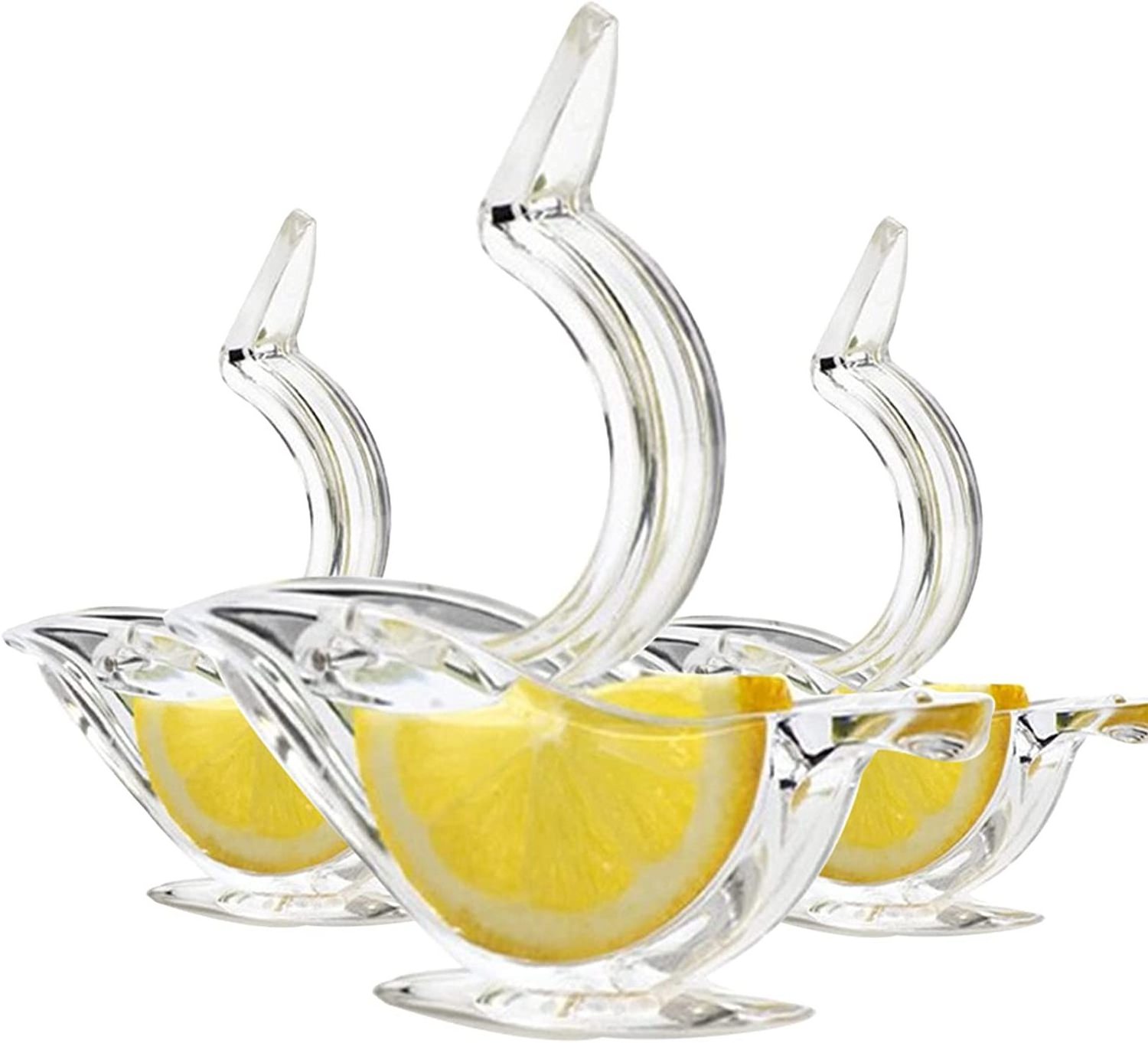 The popular Lemon Juicer Squeezer Portable Clear Bird Lemon Squeezer Acrylic Manual Lemon Slice Squeezer