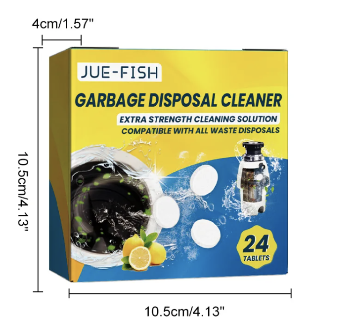 Jue-Fish Sink cleaning tablets Kitchen sink cleaning stains and oil cleaning pipes  effervescent tablets