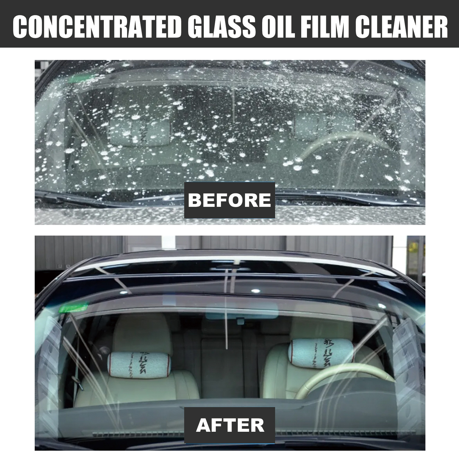 Rayhong Car Windshield cleaner Car windshield cleaner for cleaning stains rain and fog