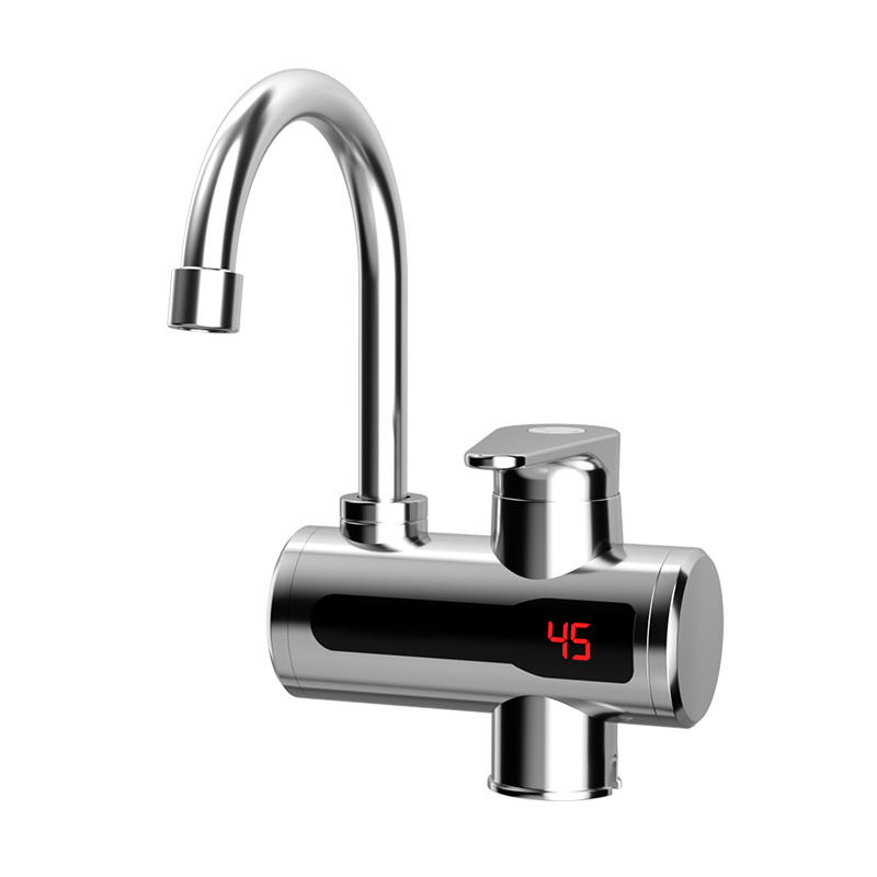 Hot Selling 3S Instant Tankless Hot Water Heater Fast Heating Tap Electric Faucet Water Kitchen Faucets with LED Digital Display