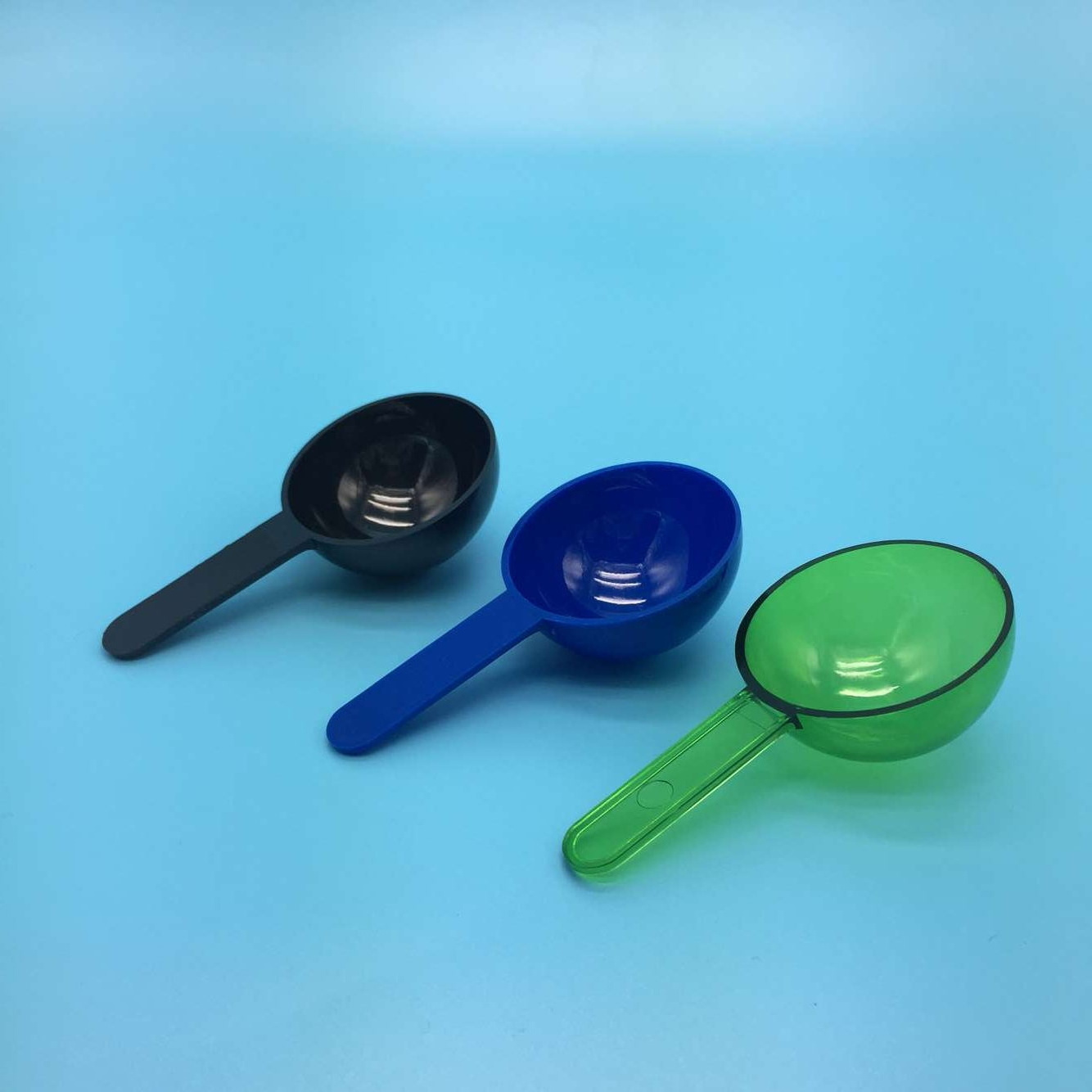 Ningbo yuyao factory plastic spoon PP scoops spoon 15ml or 8g coffee spoon