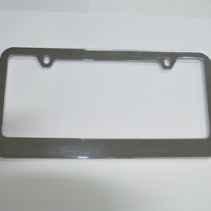 invisible/stealth remote car license plate frame