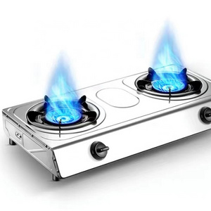 wholesale home household kitchen gas cooker portable table hob top cooktop 2 burner gas stove