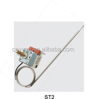 High performance series gas capillary electric pizza oven thermostat