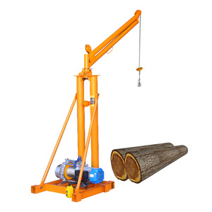 Workshop using Single Boom 360 degree rotating cantilever Swing Arm 5 ton hydraulic portable Jib Crane cheap price