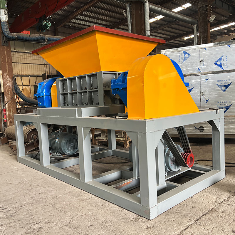 Large Capacity tire shredder for rent machinery tire shredder machine