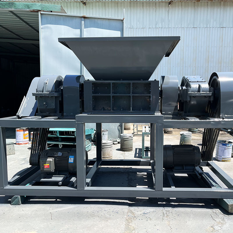 Large Capacity tire shredder for rent machinery tire shredder machine