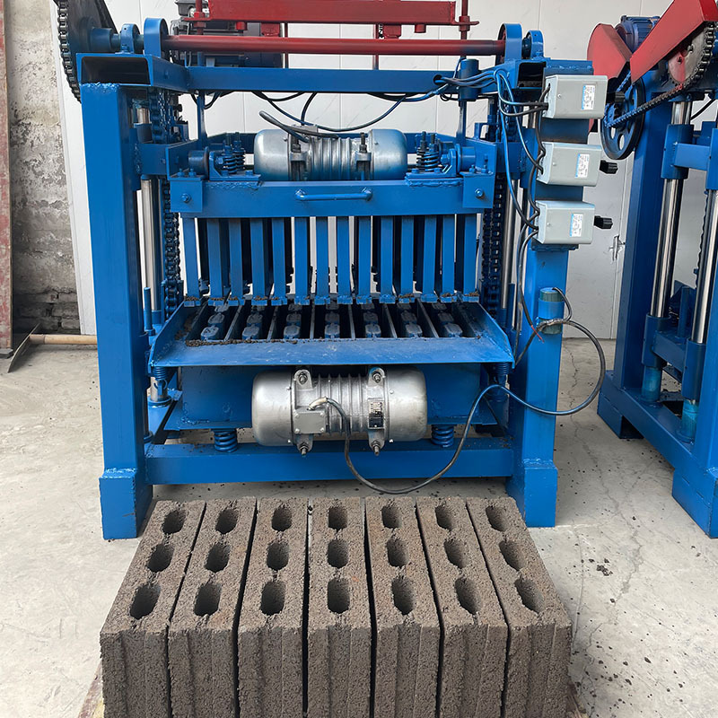 Semi Automatic Solid Paving Brick Making Machine Multi functional concrete cement block making machine