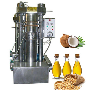 Automatic Electric Hydraulic sunflower ground nut sesame avocado cold oil press machine