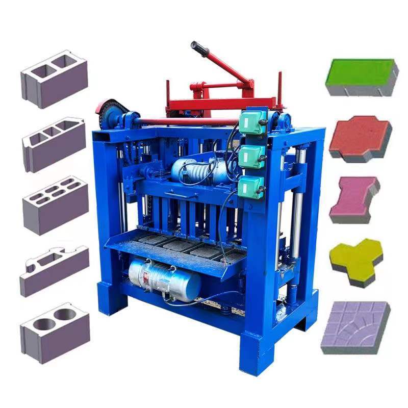 fly ash dirt cinder brick small cheap block making machines for home business maquina bloquera ponedora