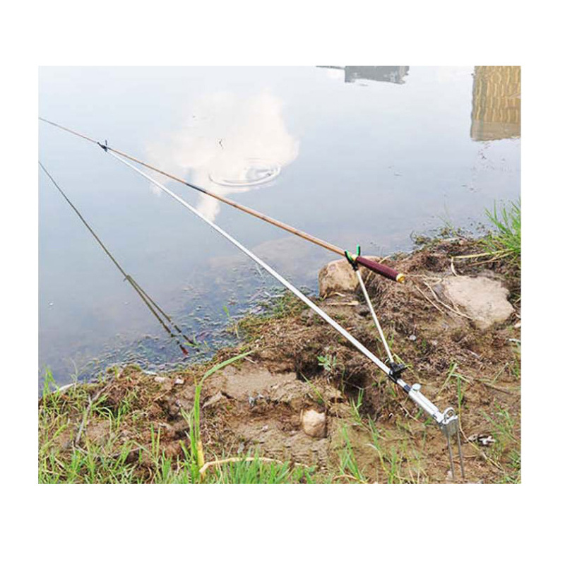 Fishing Accessories Outdoor Durable Stainless Steel Telescopic Fishing Rod Holders