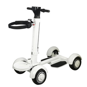 10 inches foldable 2000W Four wheels electric golf scooter with seat