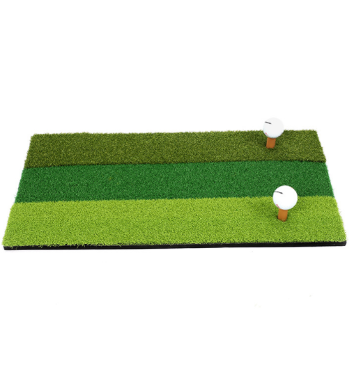 Portable Golf Training Mat Golf Swing Golf Hitting Mat Long Short Grass Practice Mat