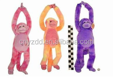 plush monkey names/plush toy monkey/plush blue monkey toy