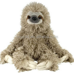 Free shipping new three toed sloth plush toys as children gifts hanging sloth plush animal soft toys