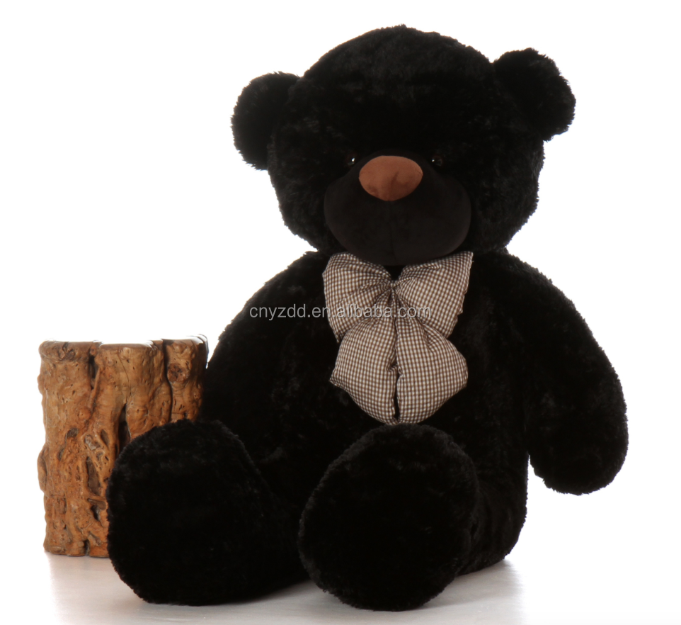 Big Bear BLACK PLUSH TEDDY BEAR 60IN - Giant Teddy Bear