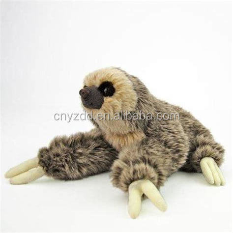 Free shipping new three toed sloth plush toys as children gifts hanging sloth plush animal soft toys