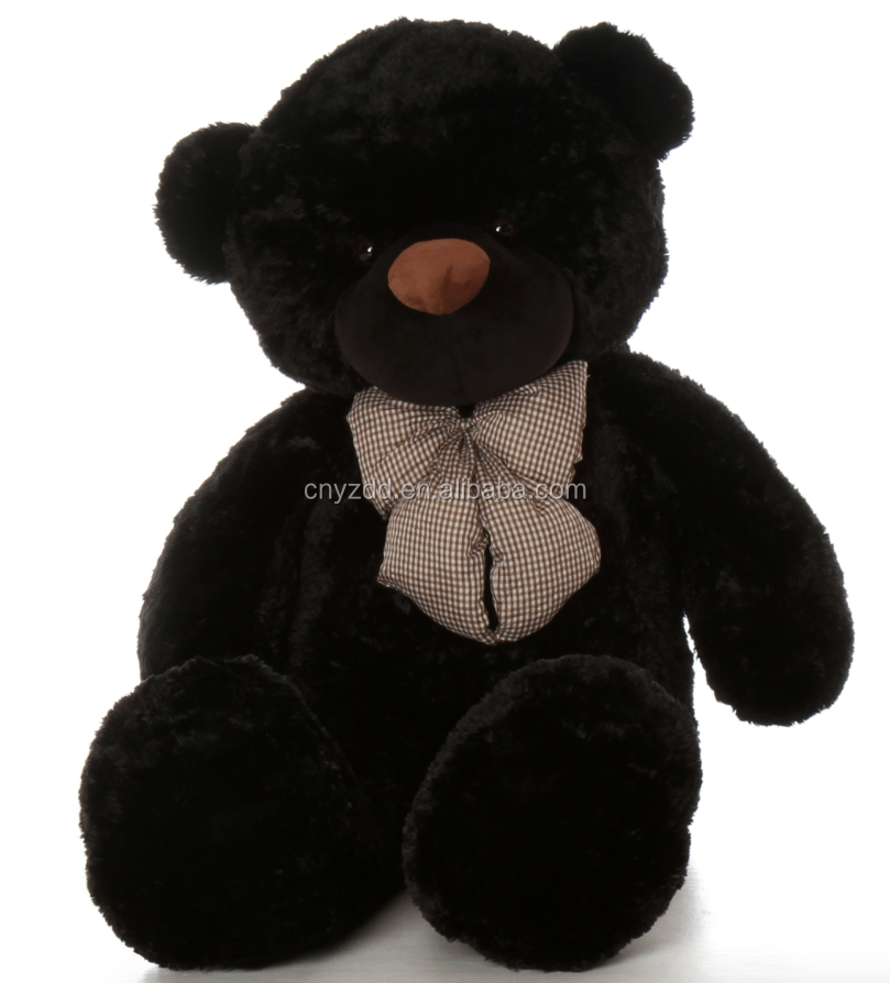 Big Bear BLACK PLUSH TEDDY BEAR 60IN - Giant Teddy Bear