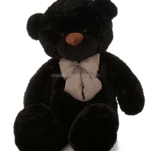 Big Bear BLACK PLUSH TEDDY BEAR 60IN - Giant Teddy Bear