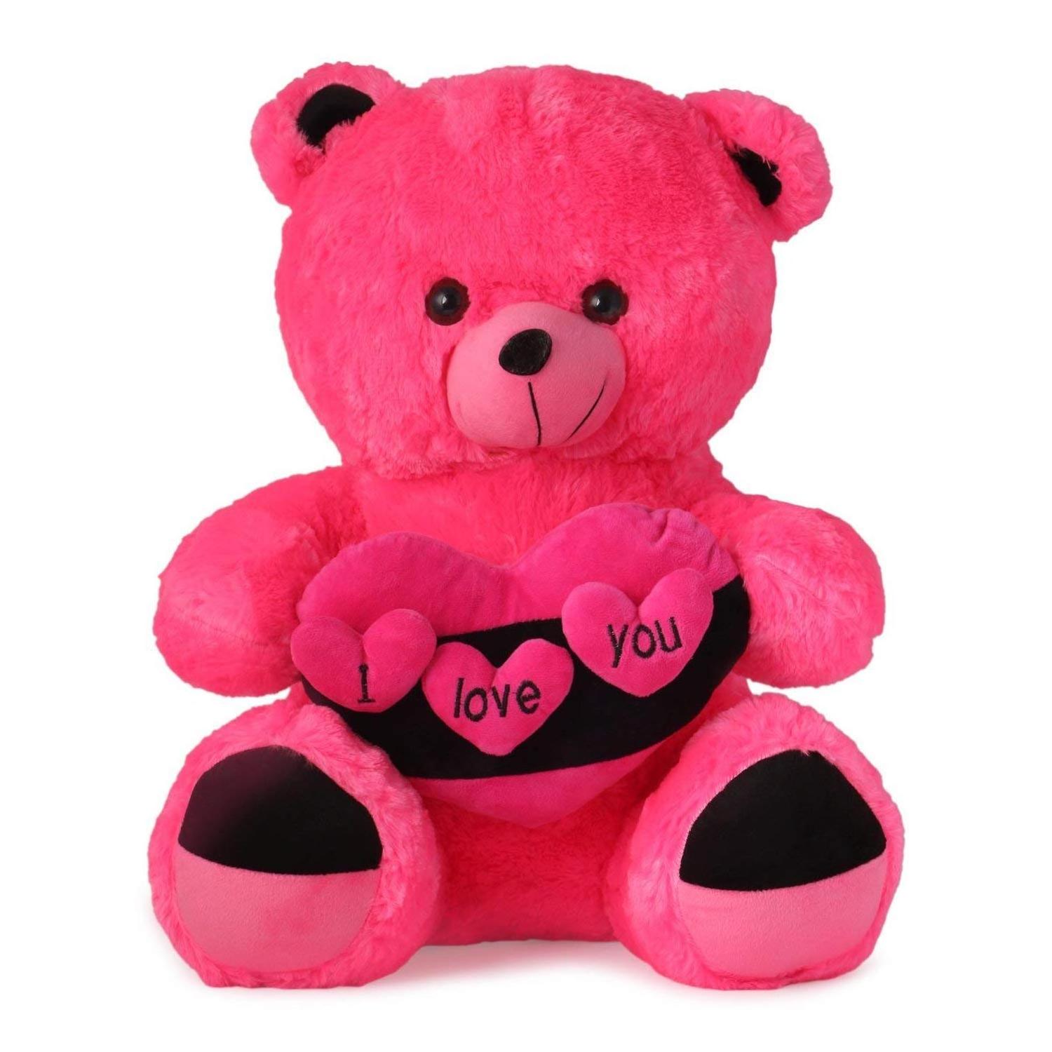 20cm 30cm 40 cm 60cm Cute Pink ( I Love You ) valentine gift plush Teddy Bear Cute pink red Teddy Bear with I Love You Heart