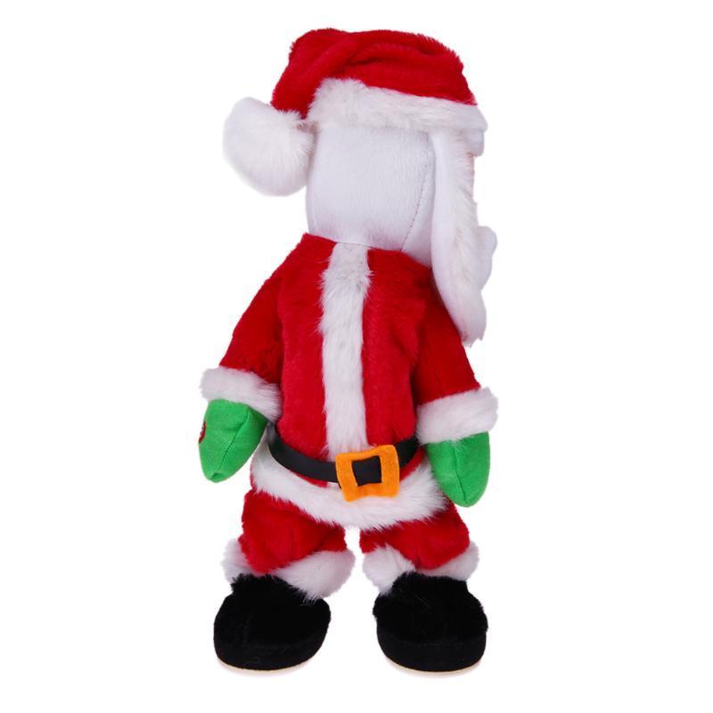 Christmas Electric Twerk Plush Santa Claus Toy Music Dancing Doll Xmas Gifts plush musical christmas toy for home decoration